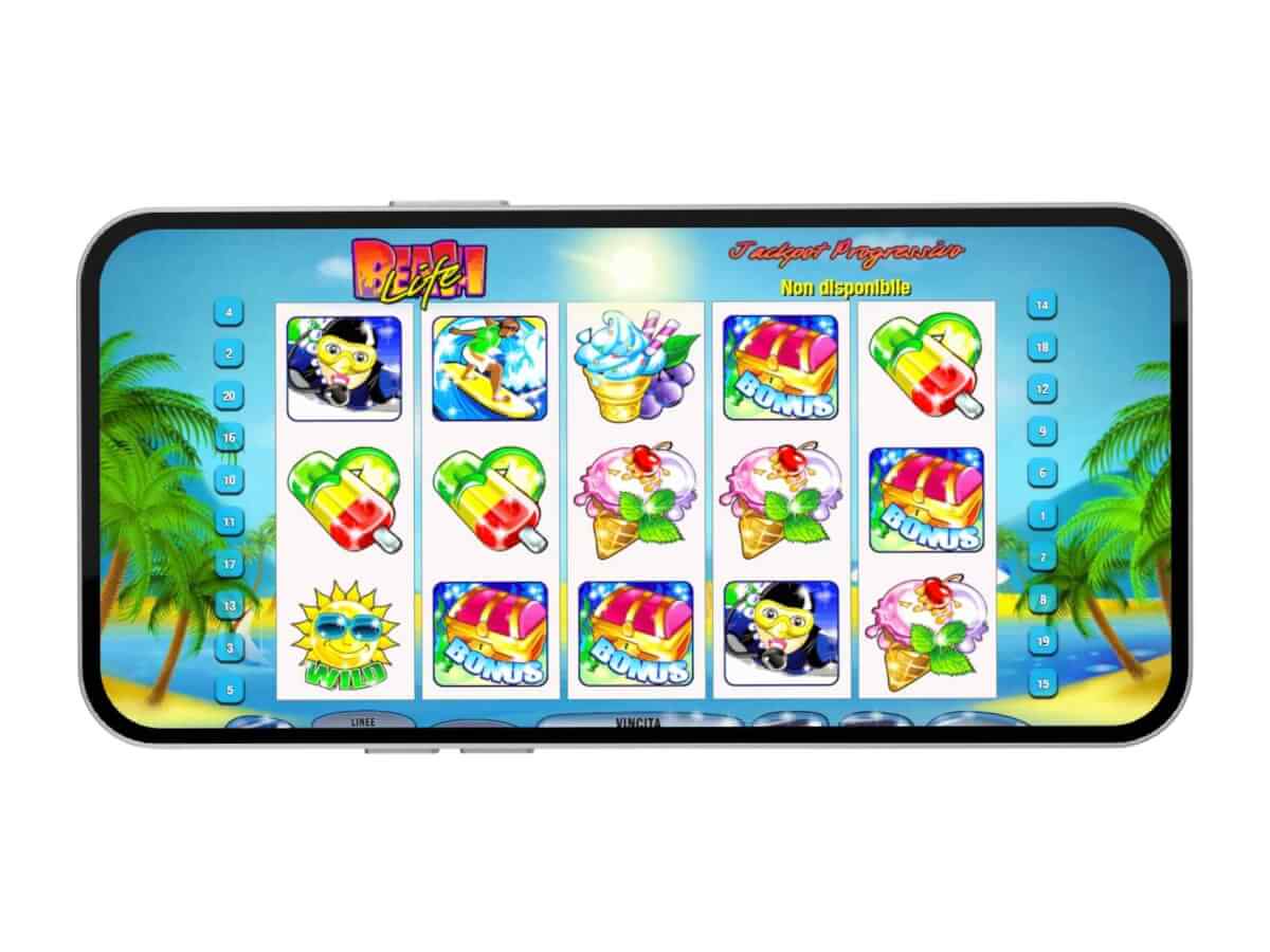 La slot mobile Beach Life
