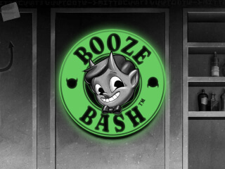 Il logo della slot Booze Bash