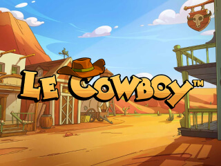 Il logo della slot Le Cowboy