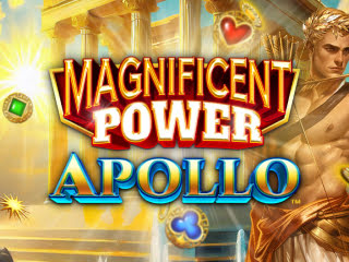 Il logo della slot Magnificient Power Apollo