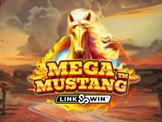 Il logo della slot Mega Mustang