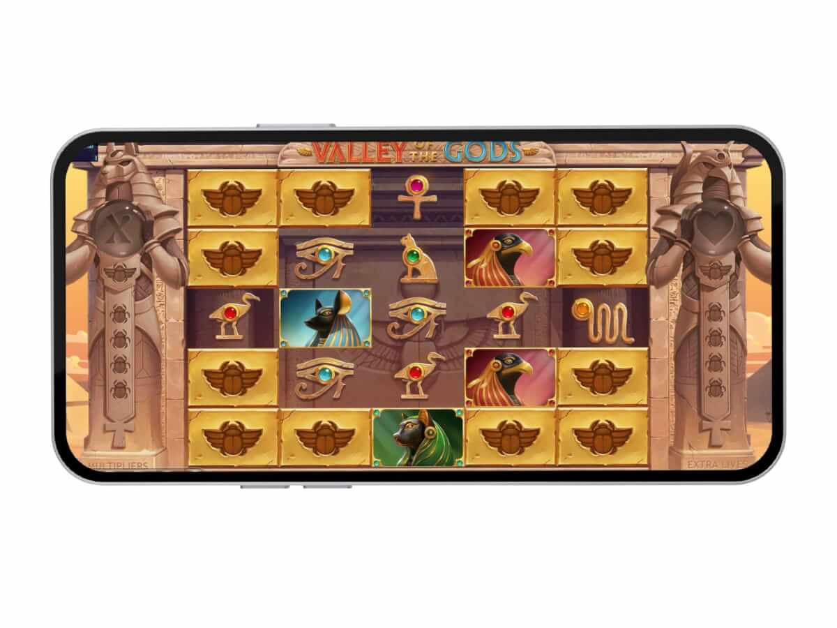 La slot mobile Valley of The Gods