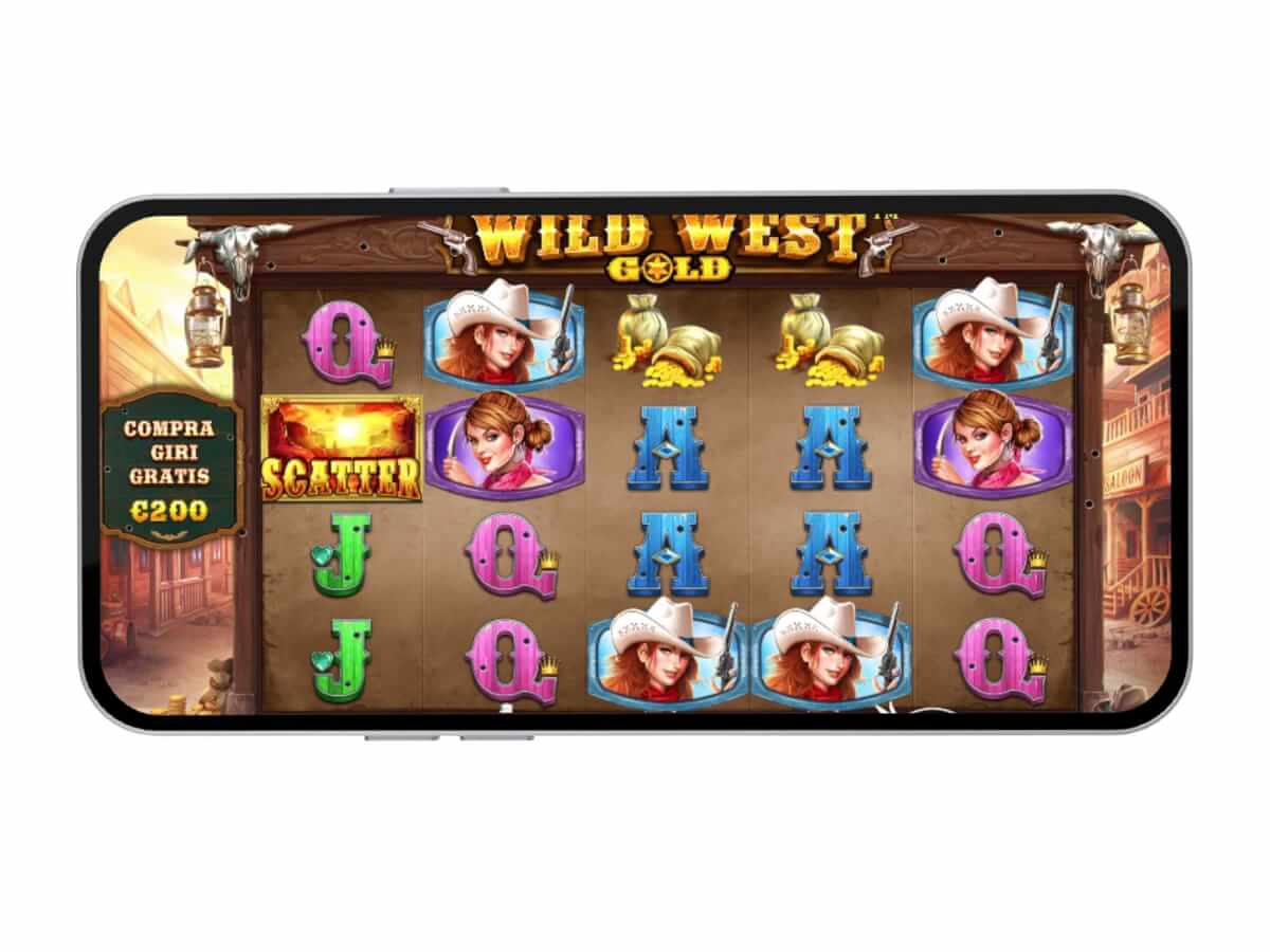 La slot mobile Wild West Gold