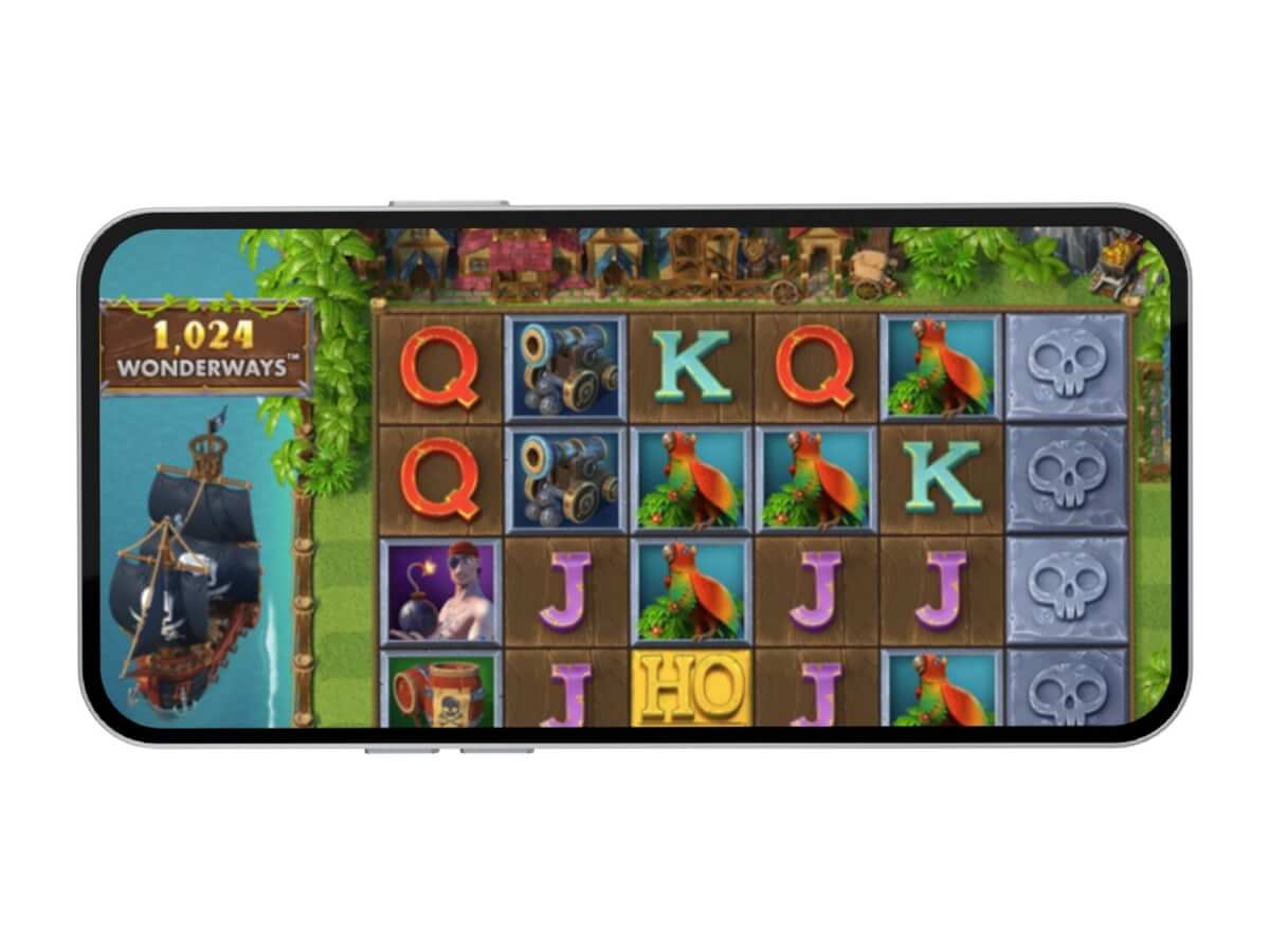 La slot mobile Boom Pirates