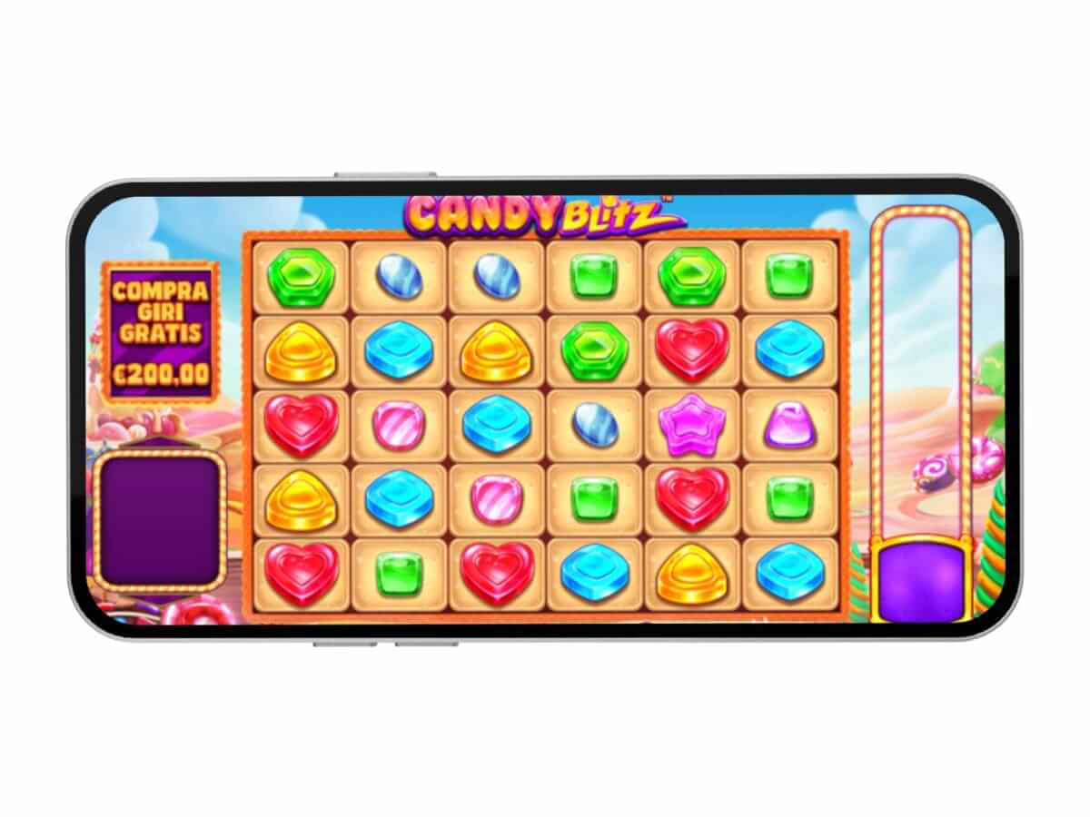 La slot mobile Candy Blitz