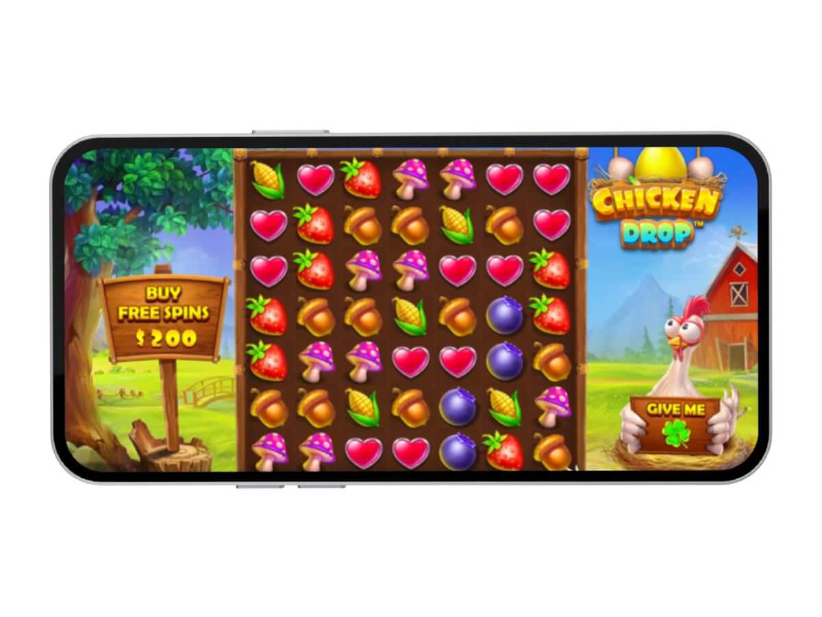 La slot mobile Chicken Drop