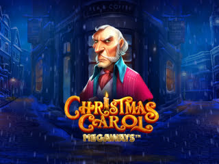 Il logo della slot Christmas Carol Megaways