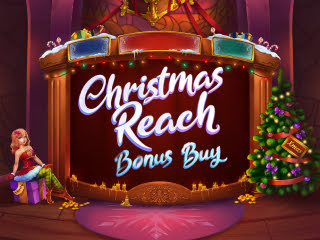Il logo della slot Christmas Reach