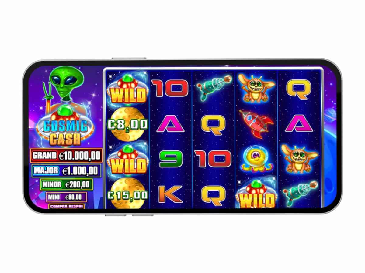 La slot mobile Cosmic Cash
