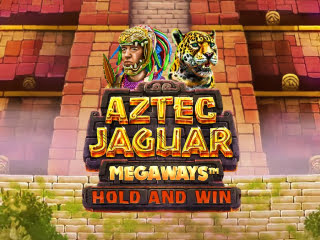 Il logo della slot Aztec Jaguar Megaways Hold and Win