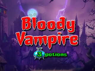Il logo della slot Bloody Vampire