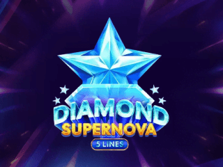 Il logo della slot Diamond Supernova