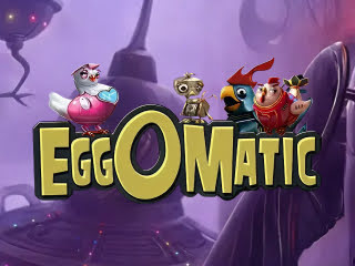Il logo della slot Eggomatic