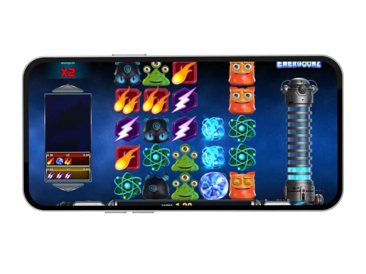 La slot mobile Energoonz