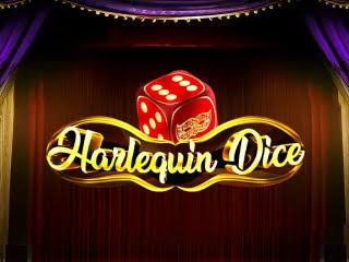 Il logo della slot Harlequin Dice