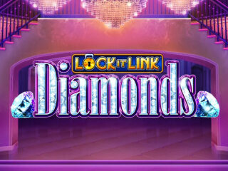 Il logo della slot Lock it Link Diamonds
