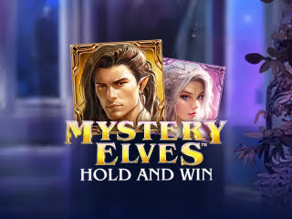 Il logo della slot Mystery Elves Hold and Win