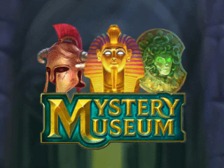 Il logo della slot Mystery Museum