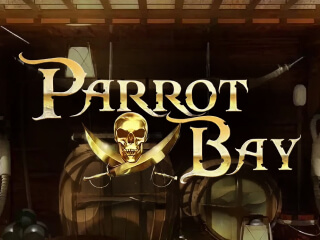 Il logo della slot Parrot Bay