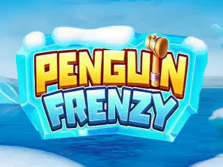 Il logo della slot Penguin Frenzy
