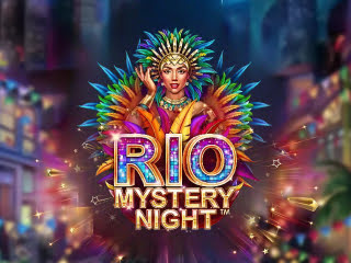 Il logo della slot Rio Mystery Night