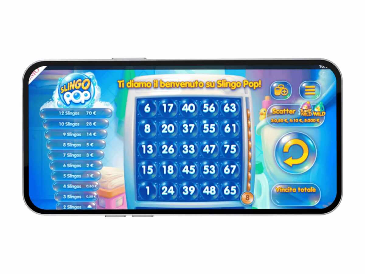 Il crash game mobile Slingo Pop