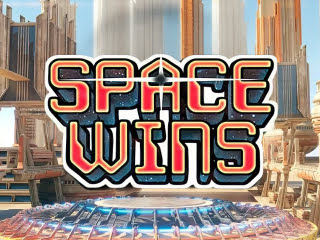 Il logo della slot Space Wins