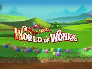 Il logo della slot WIlly Wonka World of Wonka
