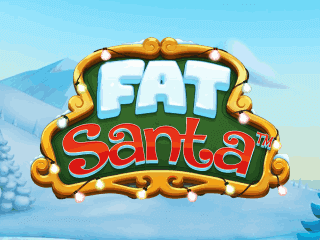 Il logo della slot Fat Santa