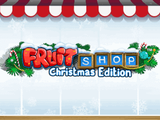 Il logo della slot Fruit Shop Christmas Edition