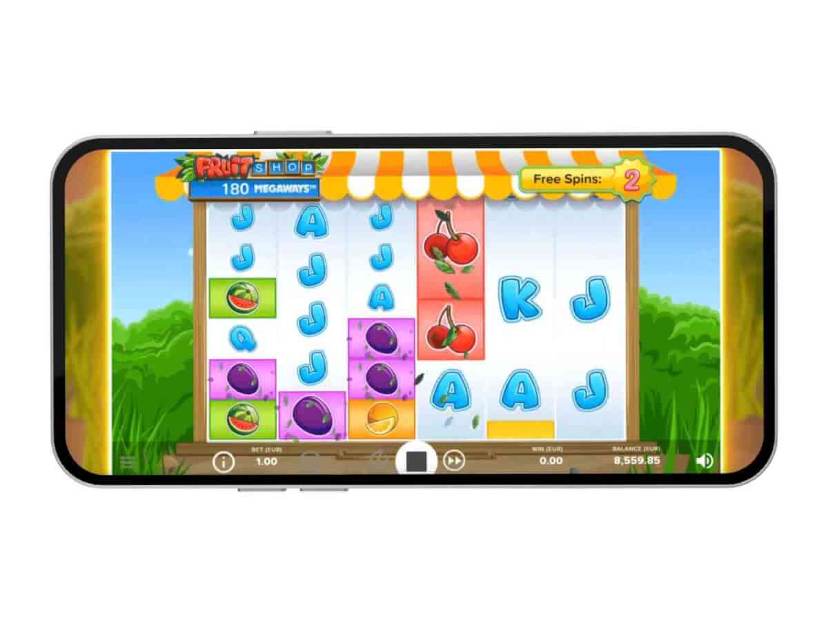 La slot mobile Fruit Shop Megaways