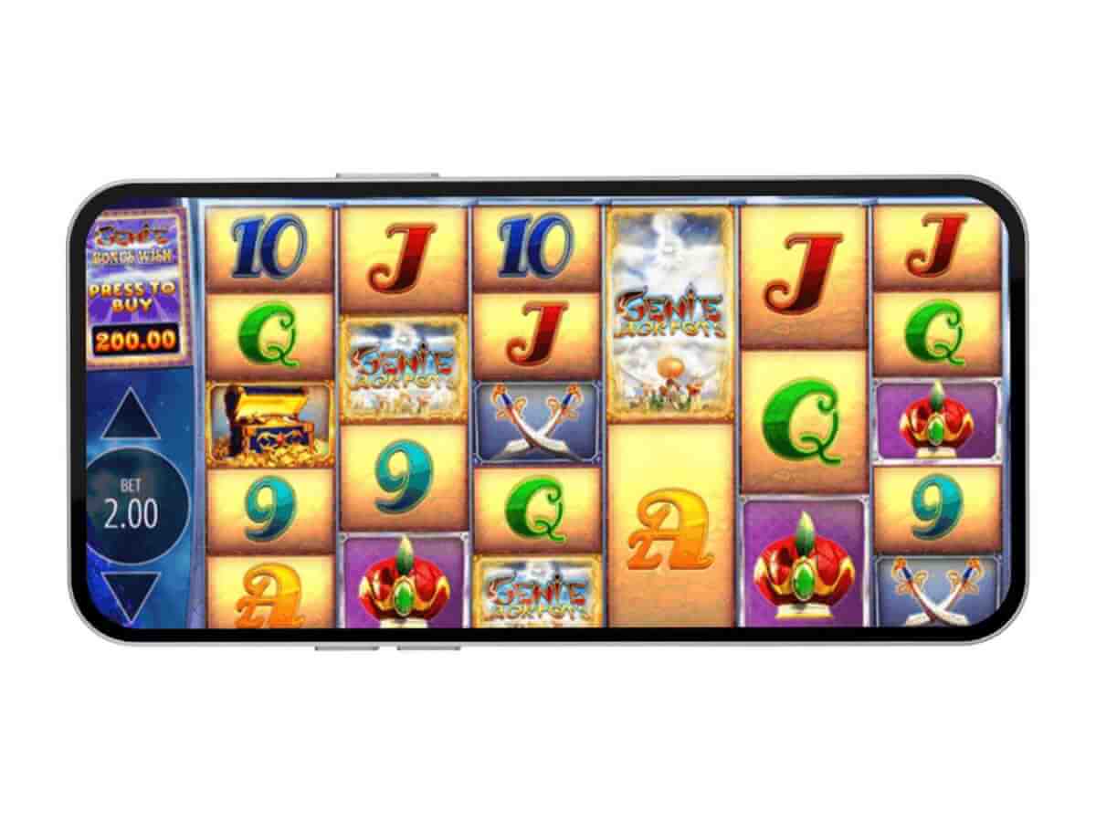 La slot mobile Genie Jackpot Megaways