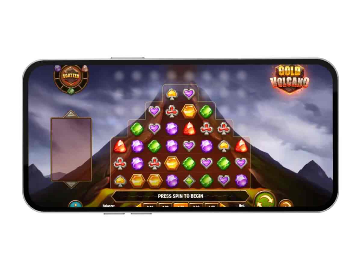 La slot mobile Gold Volcano
