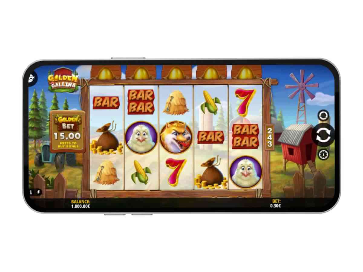 La slot mobile Golden Gallina