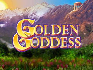 Il logo della slot Golden Goddess