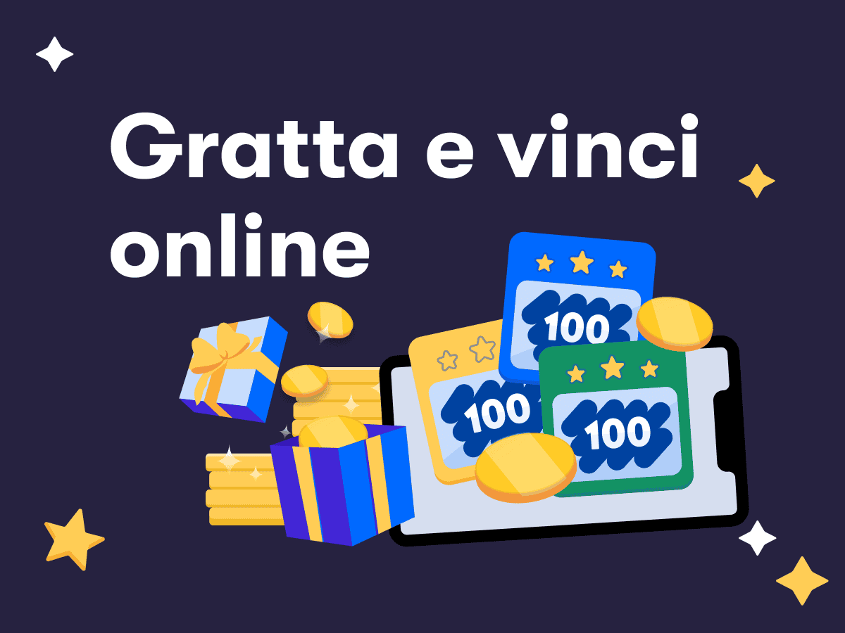 Gratta e Vinci online, dei pacchi regalo, delle monete d'oro