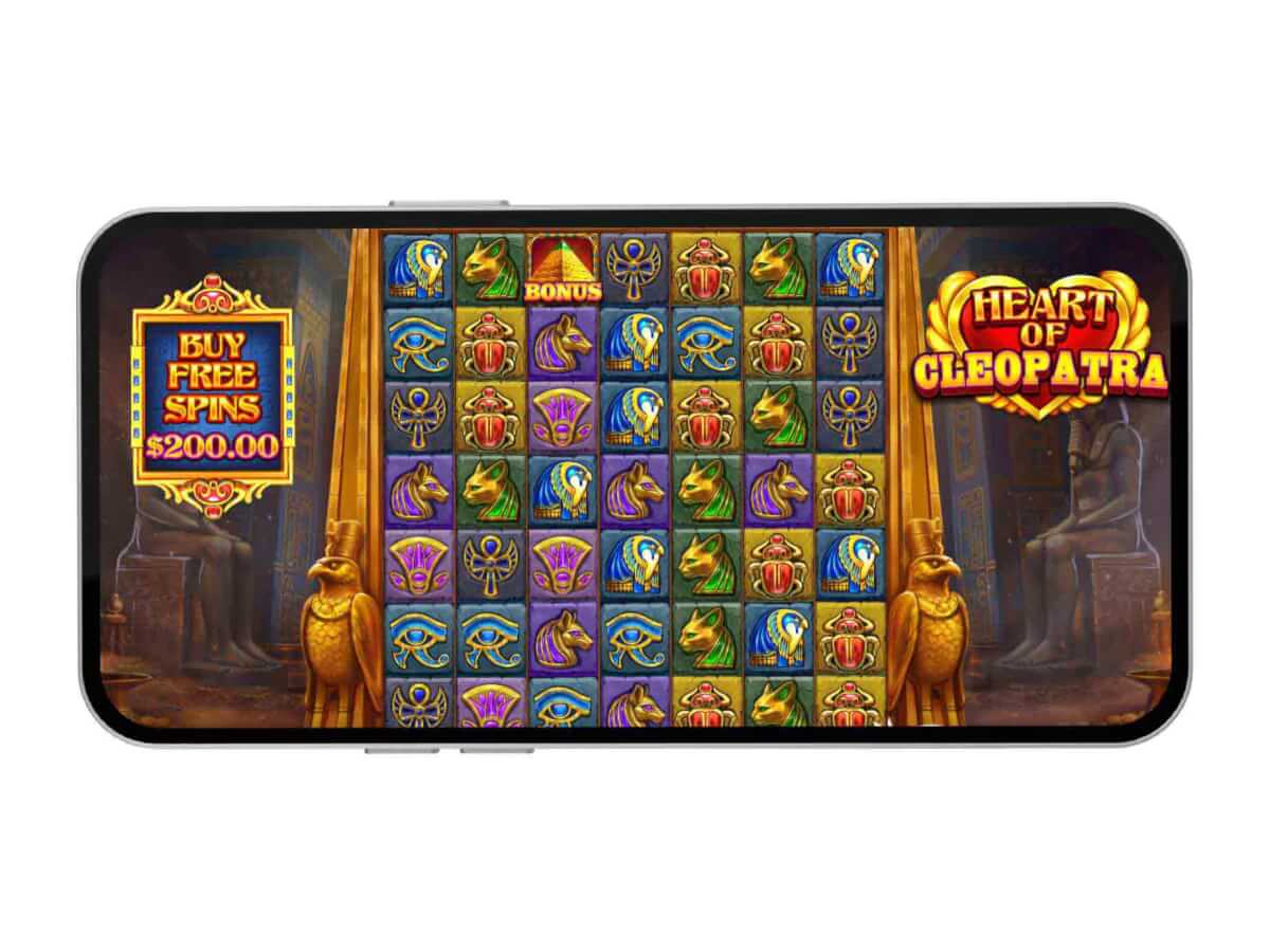 La slot mobile Heart of Cleopatra