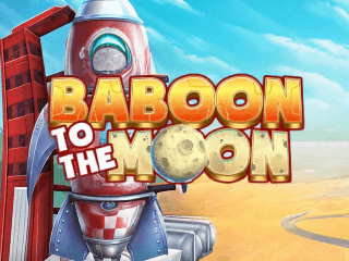 Il logo della slot Baboon To The Moon