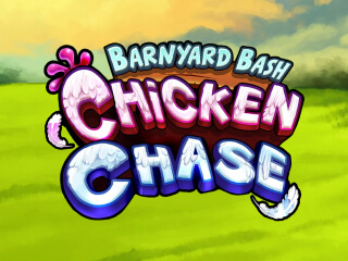Il logo della slot Barnyard Bash Chicken Chase