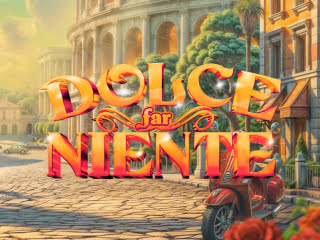 Il logo della slot Dolce Far Niente