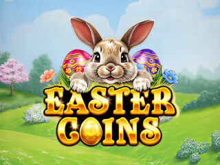 Il logo della slot Easter Coins
