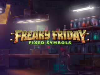 Il logo della slot Freaky Friday Fixed Symbols