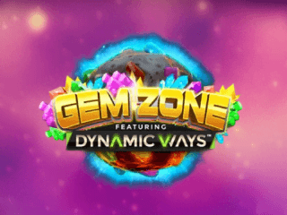 Il logo della slot Gem Zone