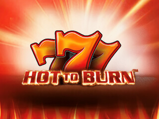 Il logo della slot Hot To Burn
