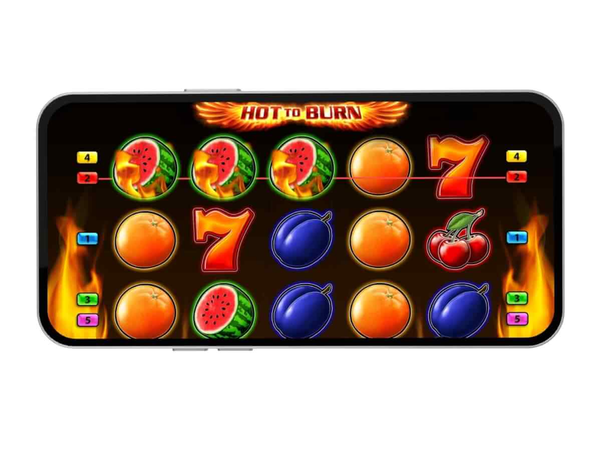 La slot mobile Hot To Burn