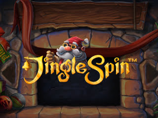 Il logo della slot Jingle Spin