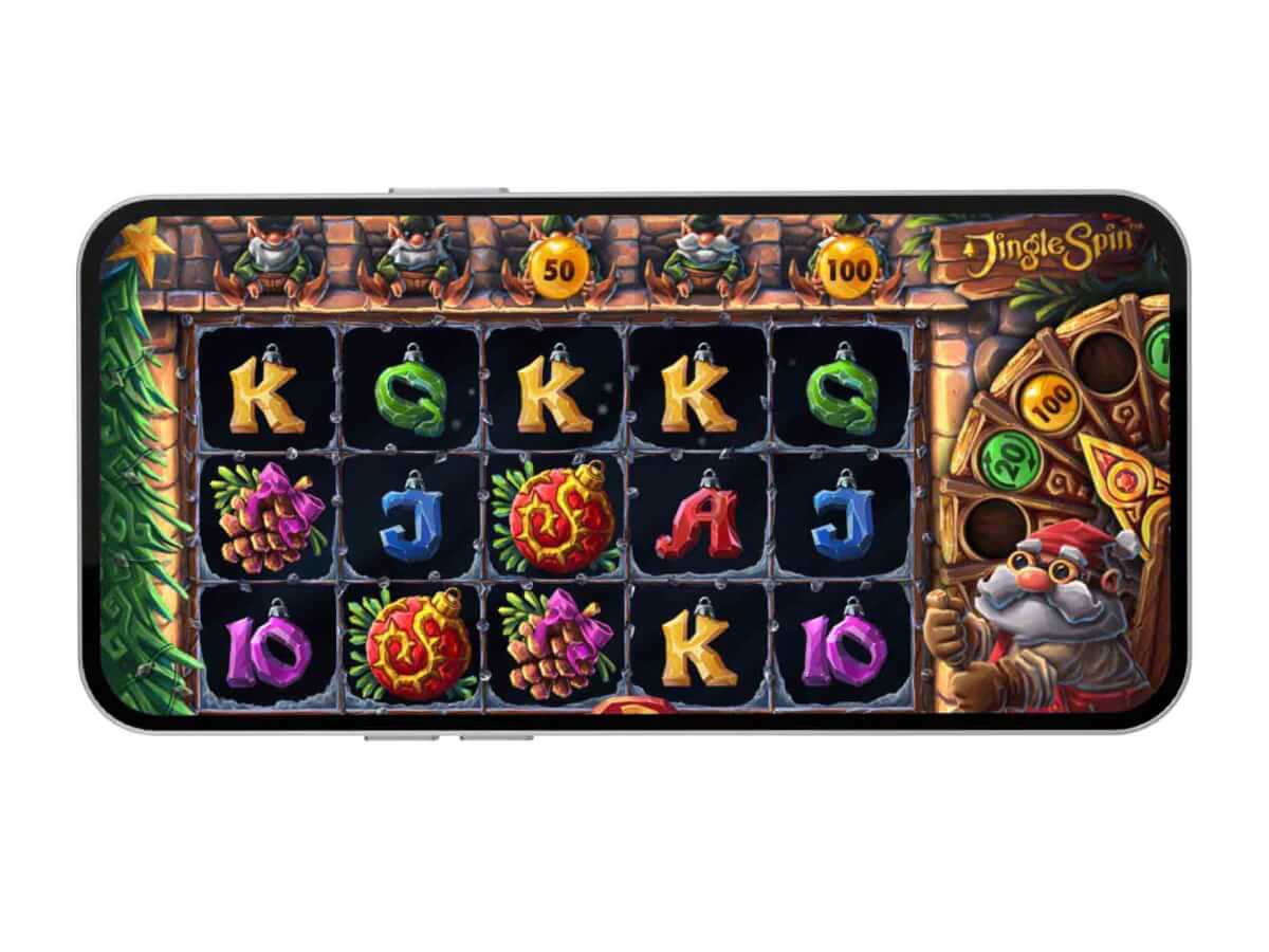 La slot mobile Jingle Spin