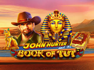 Il logo della slot John Hunter and the Book of Tut