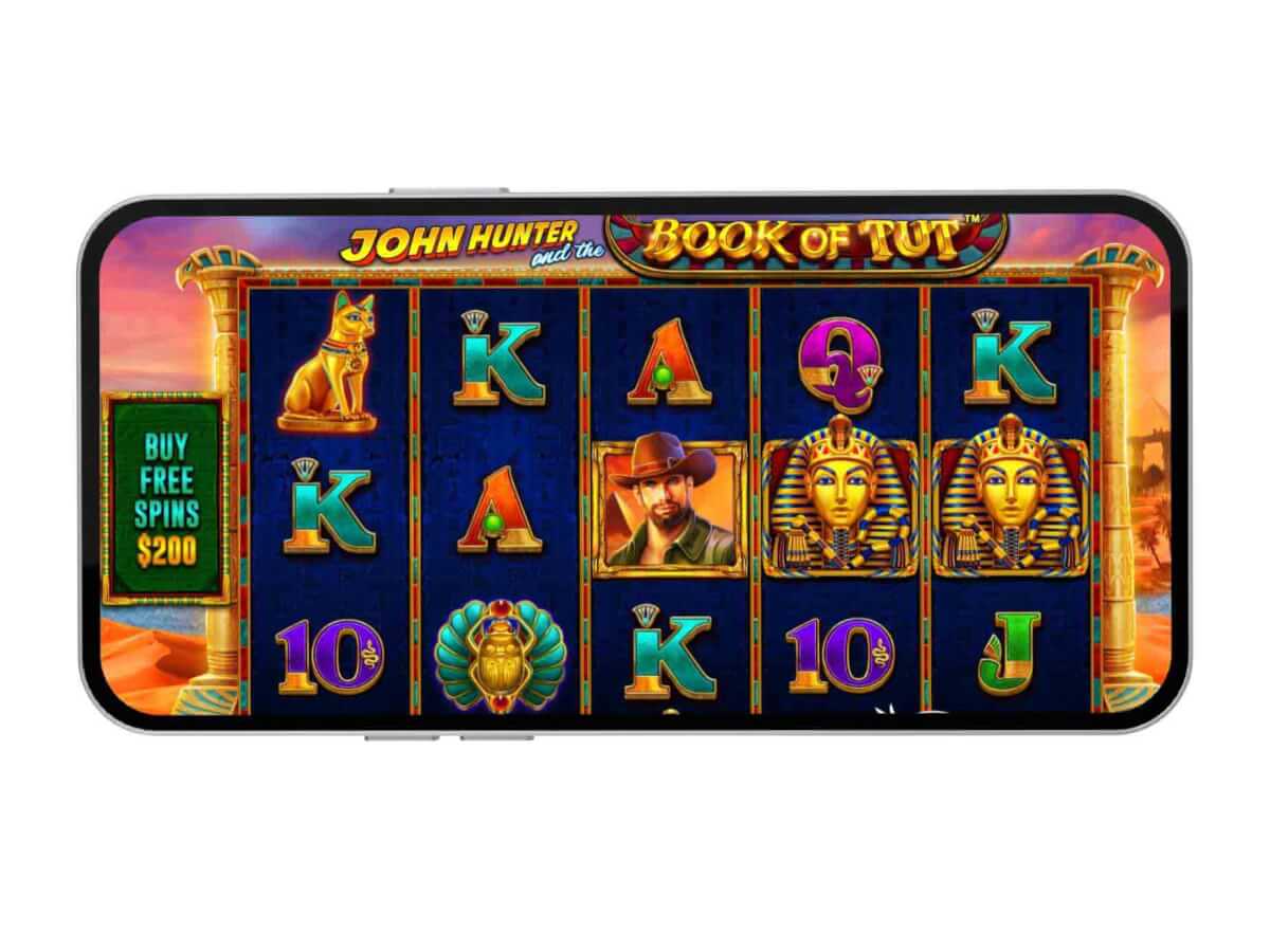 La slot mobile John Hunter and the Book of Tut