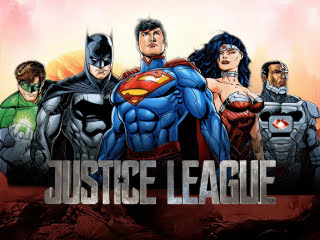 Il logo della slot Justice League